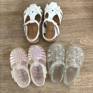 Cat & Jack and Gap Sandals Set of 3 Size 5